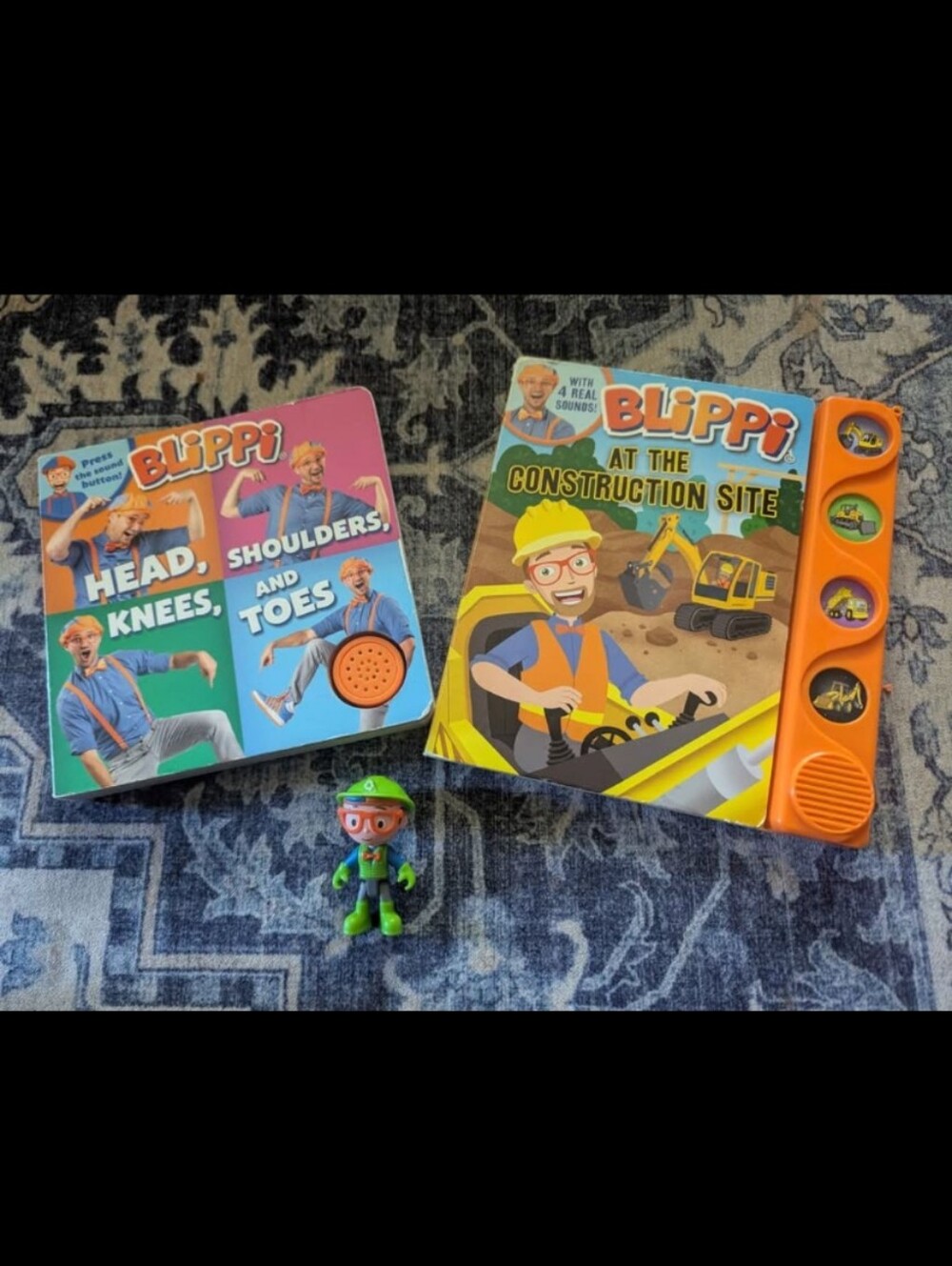 Blippi Bundle 2 Books And 1 Figure